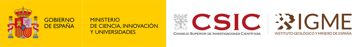 Gobierno de España, Ministerio de Ciencia, Innovación y Universidades; CSIC; Instituto Geológico y Minero de España